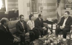 Read more about the article ESU MEETS MR. SINIORA AND MR. GEAGEA IN LEBANON