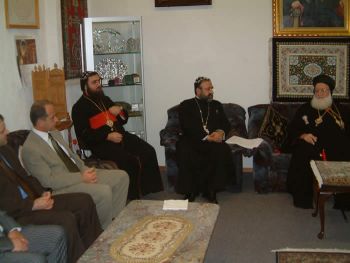 You are currently viewing PATRIARCH WARMLY RECEIVES ESU DELEGATION IN AUDIENCE